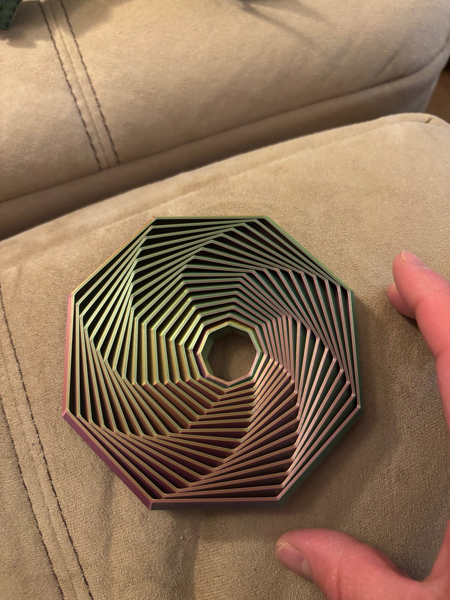 Octagon Twist Fidget Large
