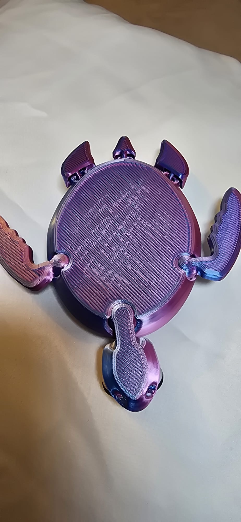 Amethyst Fidget Turtle