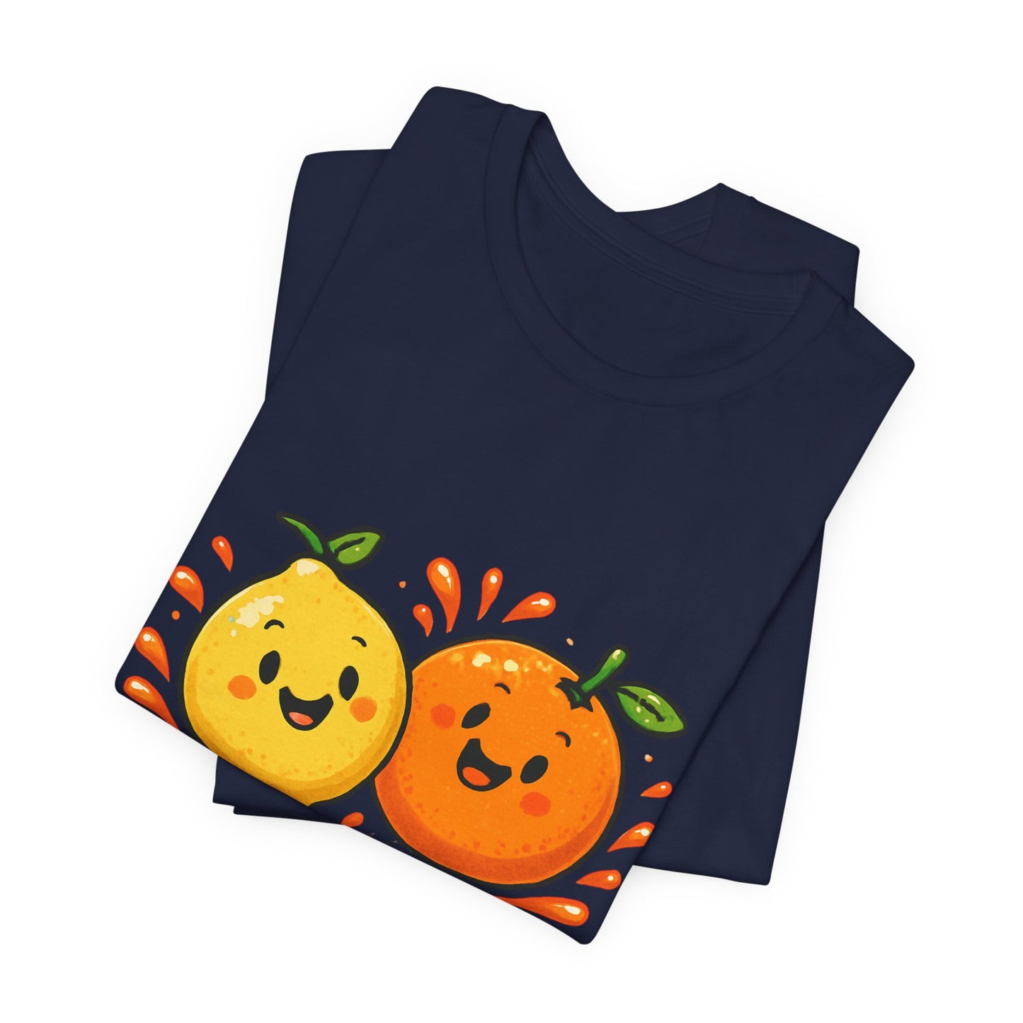 Squeeze the Day Tee | Cute Orange Lemon Illustration, Fruit Pun Shirt