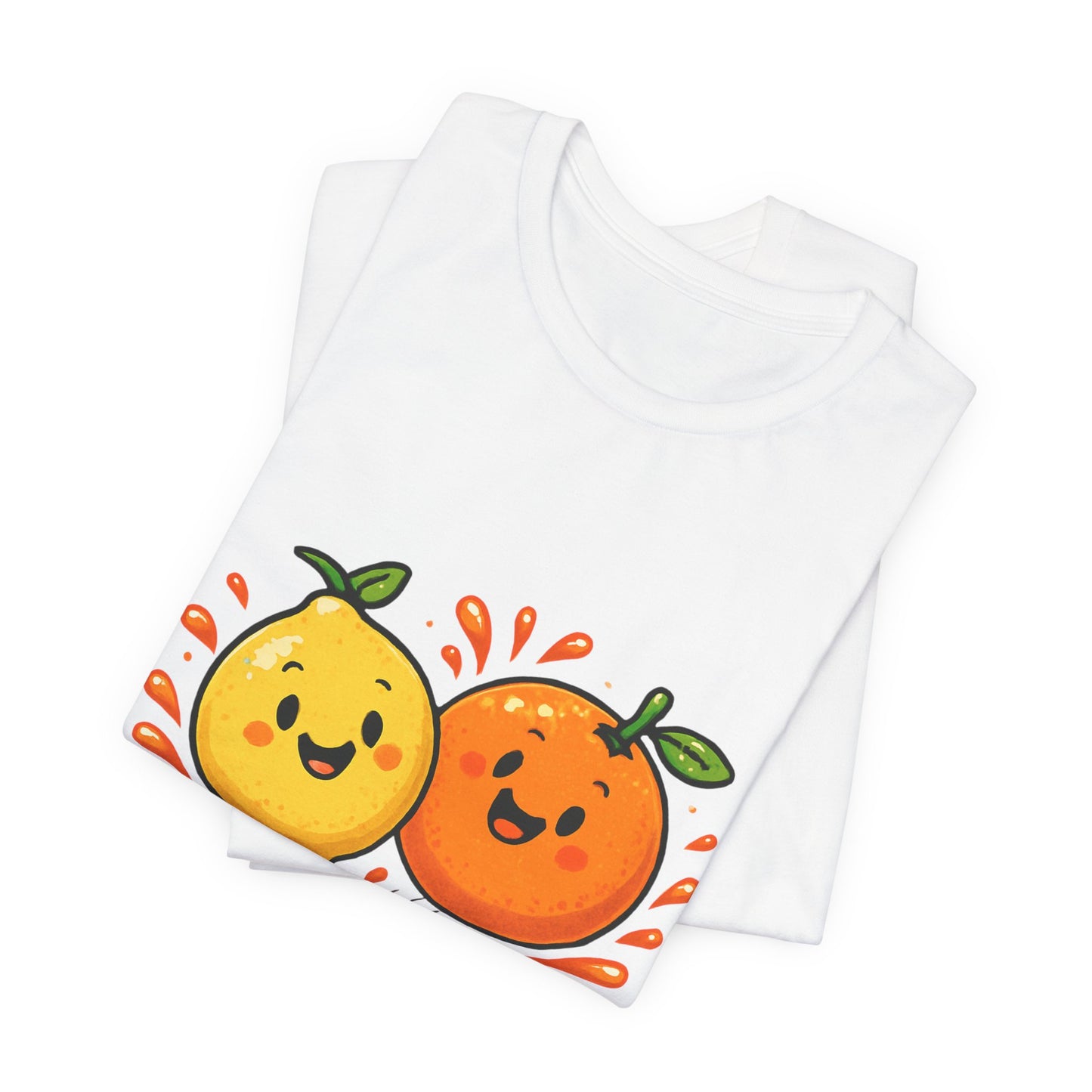 Squeeze the Day Tee | Cute Orange Lemon Illustration, Fruit Pun Shirt