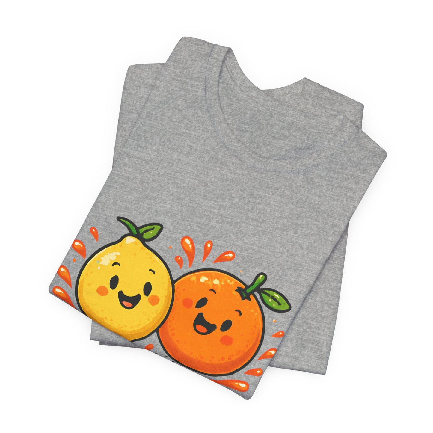 Squeeze the Day Tee | Cute Orange Lemon Illustration, Fruit Pun Shirt