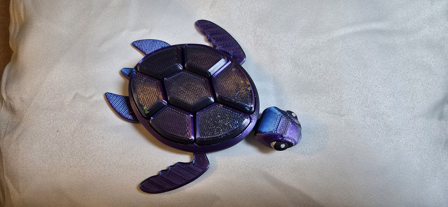 Gemstone Fidget Turtle